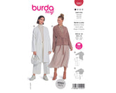 Schnittmuster burda easy - Mantel & Jacke 5883